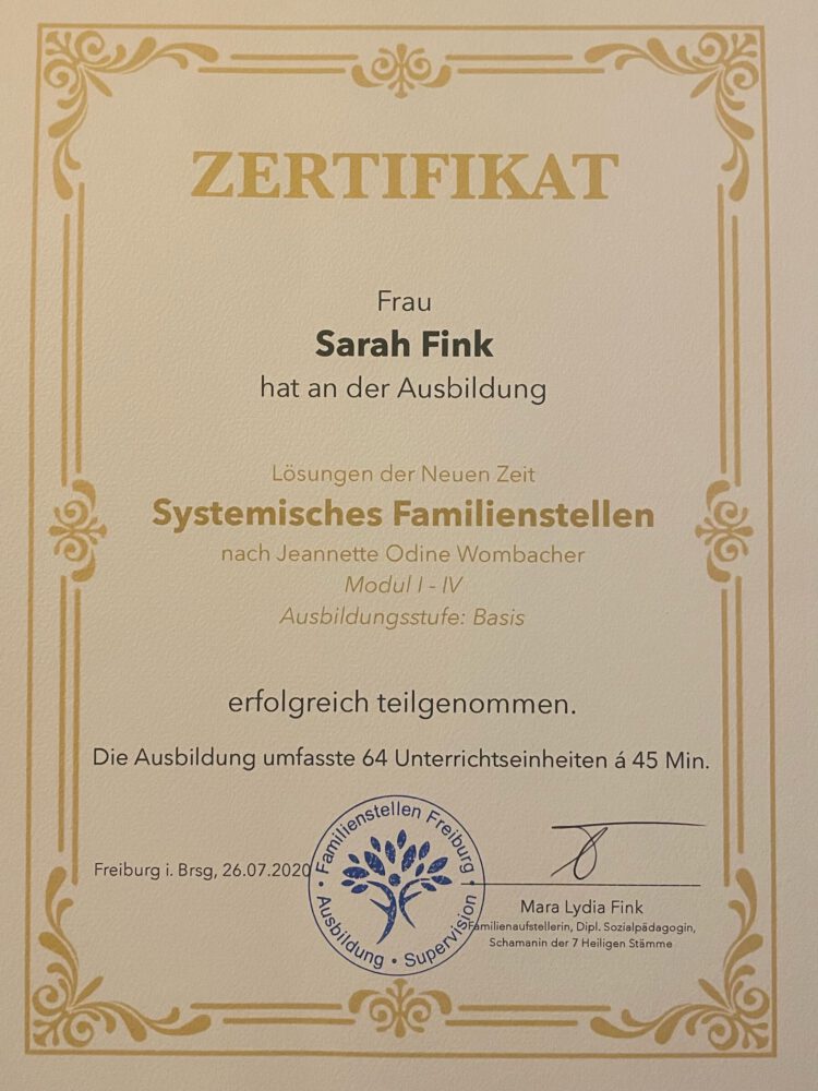 Systemisches Familienstellen